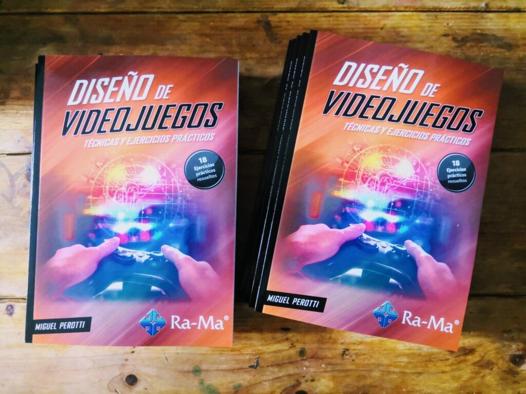 Miguel Perotti. Autor del libro Diseño de Videojuegos Técnicas y Ejercicios Prácticos.