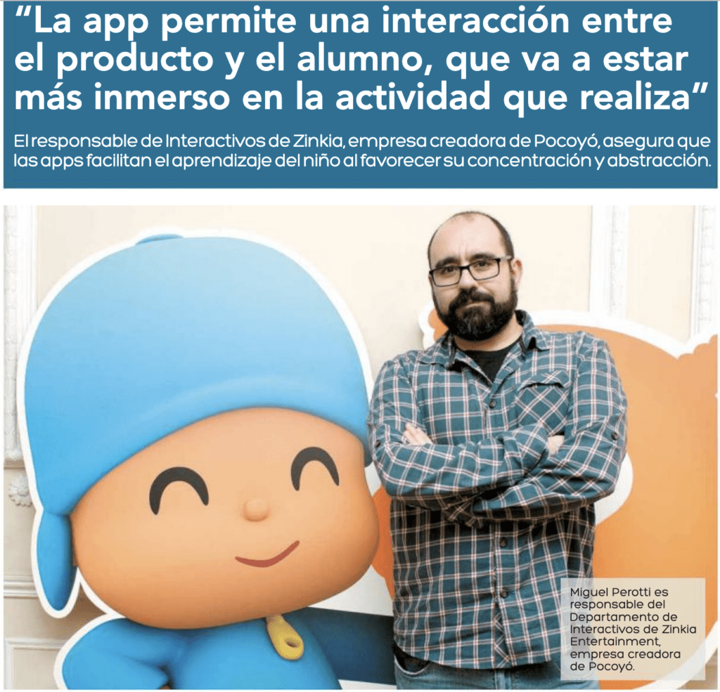 Miguel Perotti. Interview Apps Educativas. Periódico Magisterio. ENIAC 12158