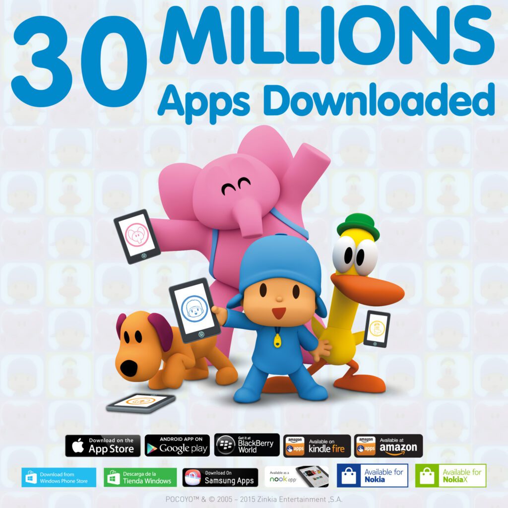 Pocoyo Apps. Miguel Perotti. Juegos Educativos para Niños. Zinkia