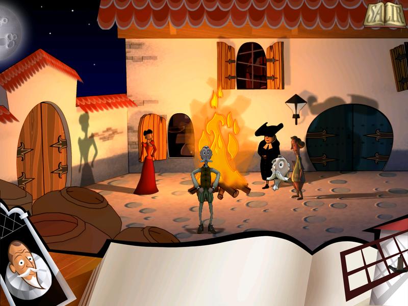 Las Aventuras de Don Quijote. Miguel Perotti. CMY Multimedia. Juego Educativo. Game Designer.