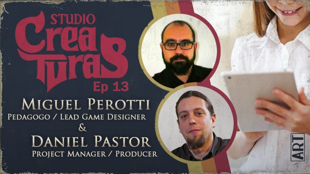 Podcast Videogames and Education. Miguel Perotti.